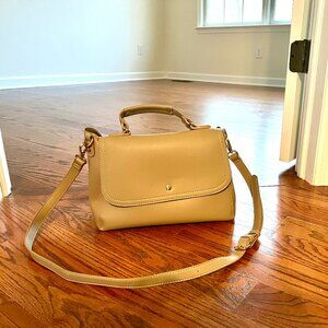 SOLE SOCIETY- TAN CROSS BODY BAG- NWOT